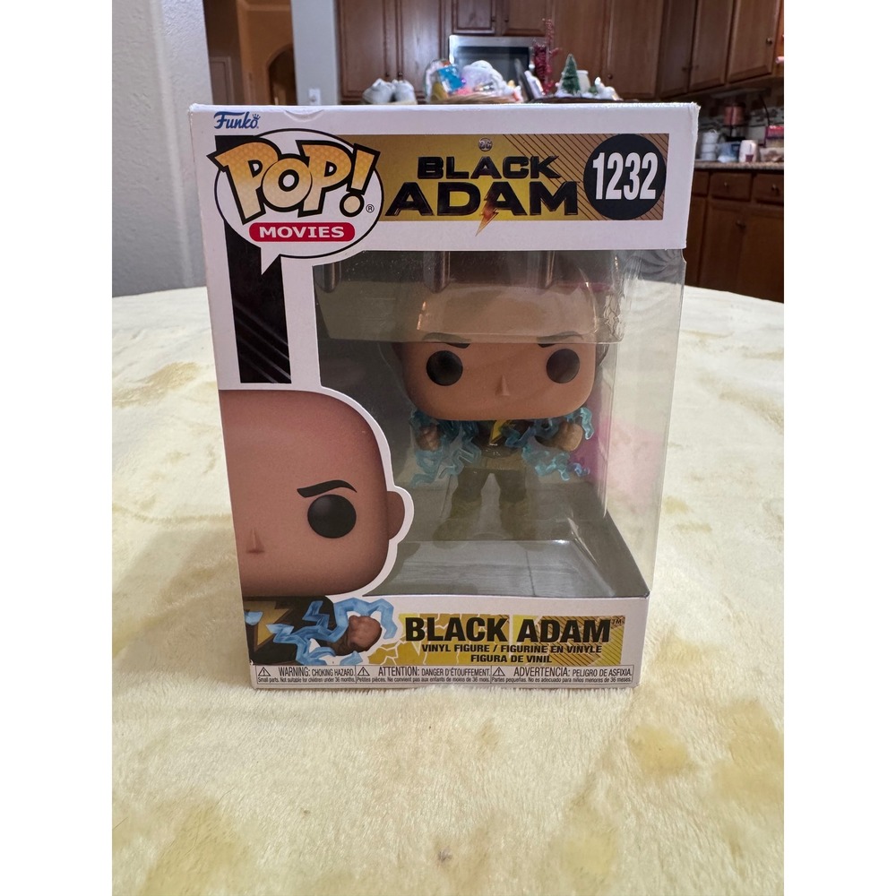 Funko Pop Movies Black Adam 1232 DC‎ Comics Vinyl Figure Boxed